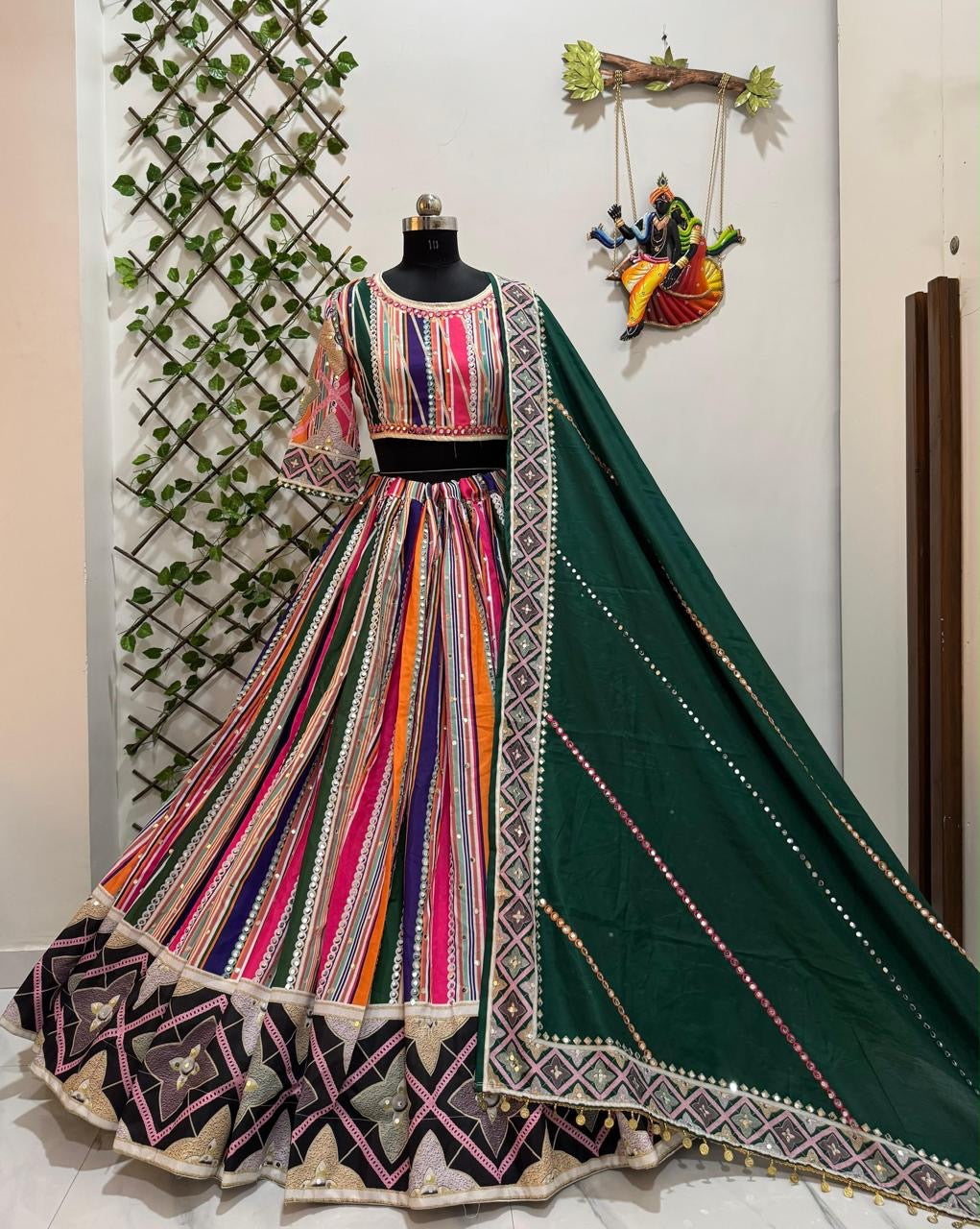 Multicolor Chaniya Choli for Navratri