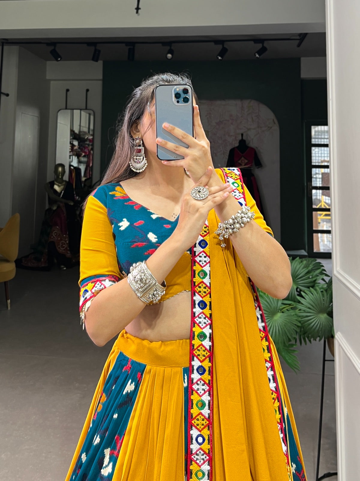 Kutchi Gamthi Work Navratri Special Chaniya Choli - Premium from Ethenika.com - Just INR 3590! Shop now at Ethenika.com