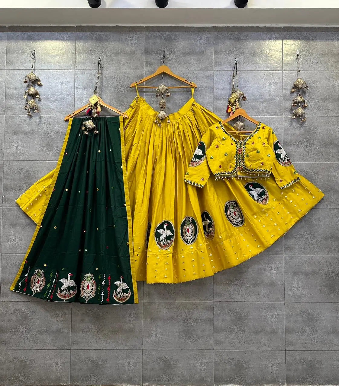 Jaam Cotton Silk Authentic Gujrati Navratri Chaniya Choli - Premium from Ethenika.com - Just INR 6590! Shop now at Ethenika.com