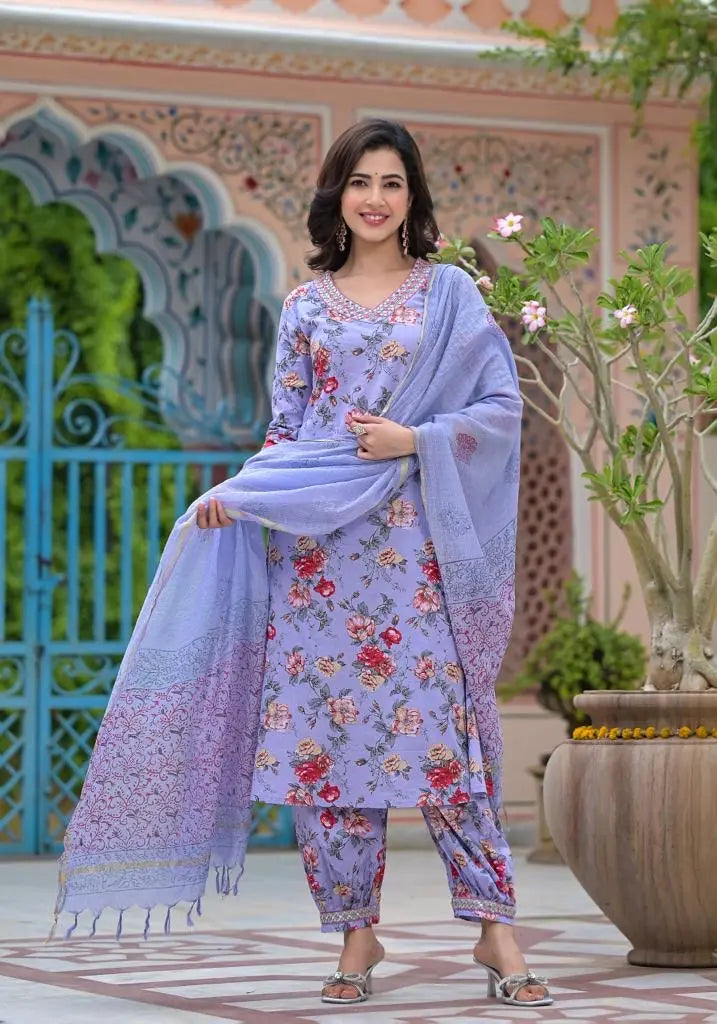 Digital Printed Afghani Suit Sets (Stitched) - Premium from Ethenika.com - Just INR 1890! Shop now at Ethenika.com