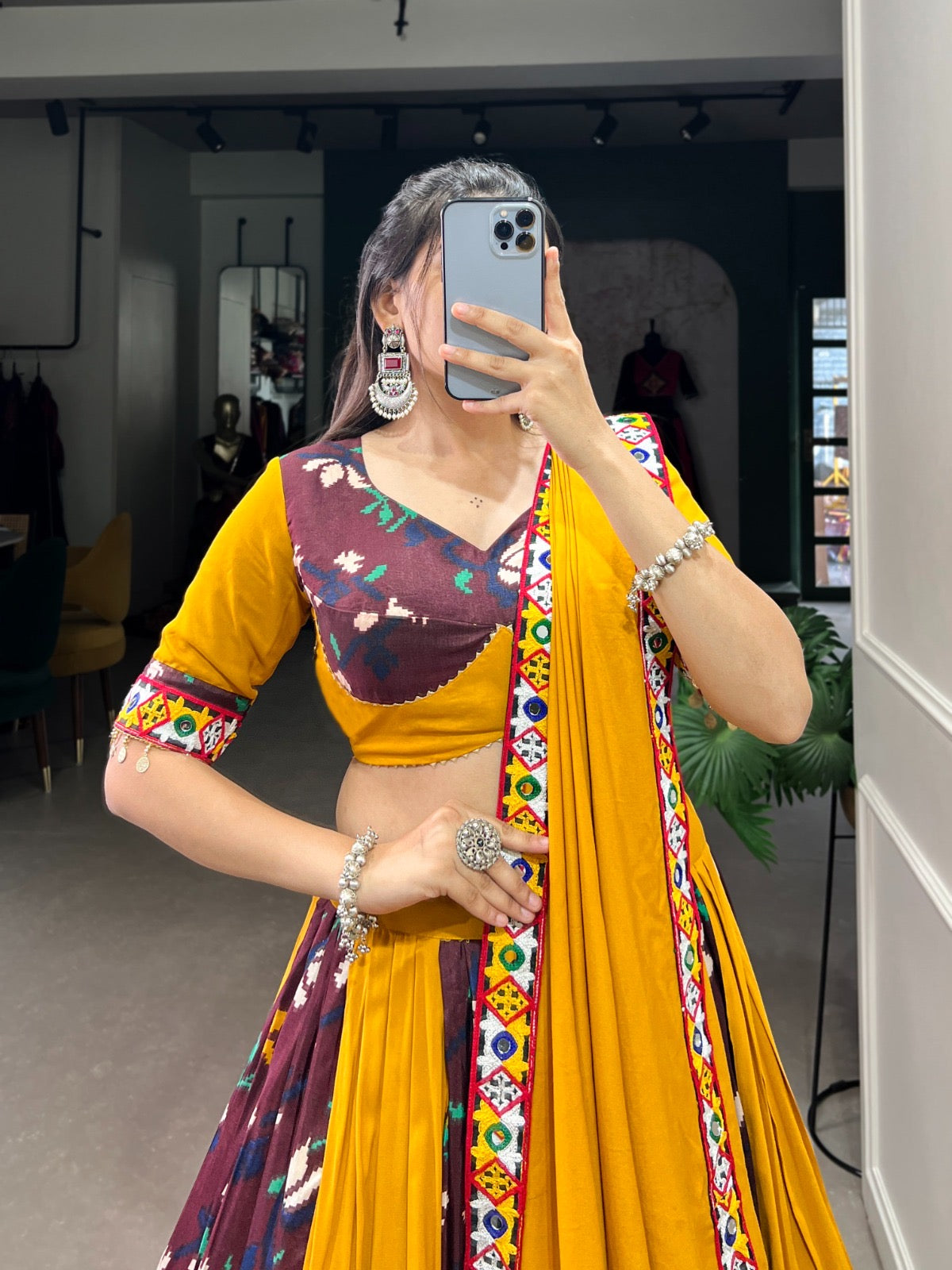 Kutchi Gamthi Work Navratri Special Chaniya Choli - Premium from Ethenika.com - Just INR 3590! Shop now at Ethenika.com