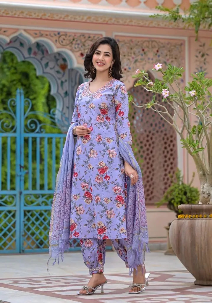 Digital Printed Afghani Suit Sets (Stitched) - Premium from Ethenika.com - Just INR 1890! Shop now at Ethenika.com