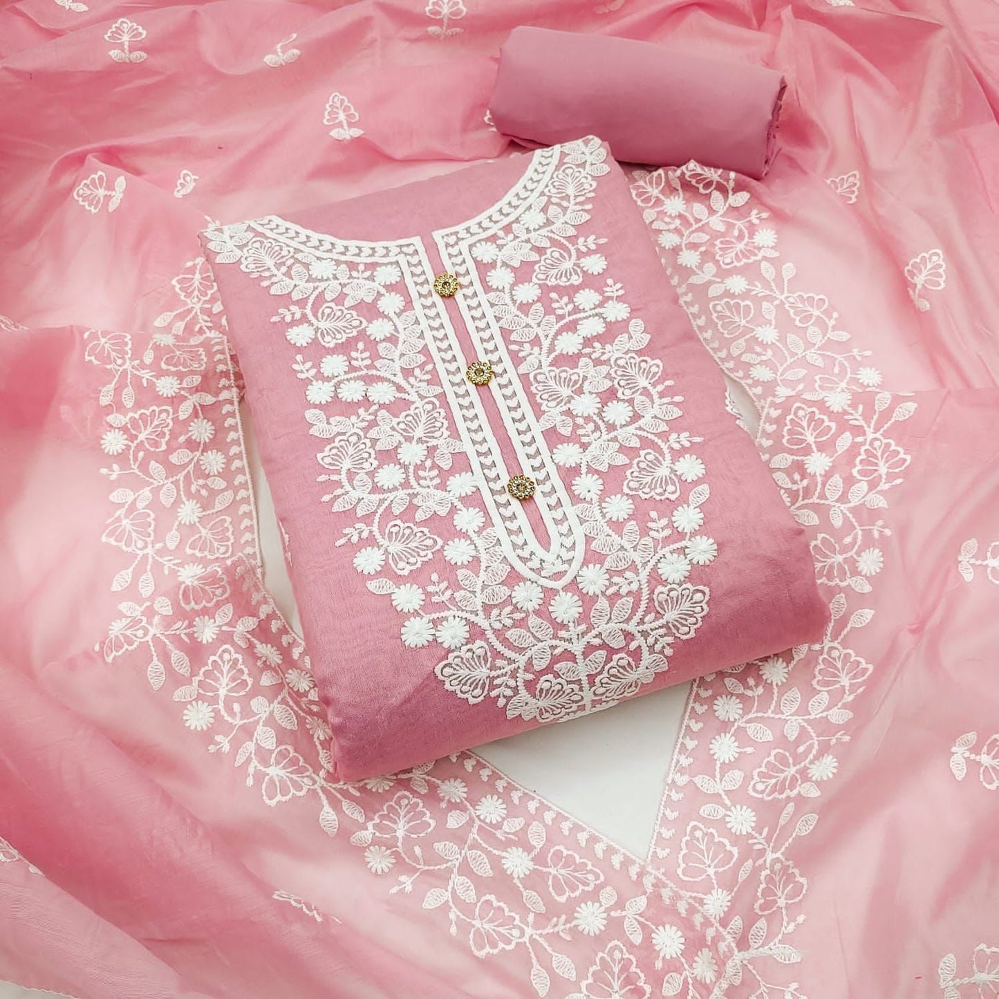 Modal Thread Embroidery work Salwar Material (Unstitched) - Premium from Ethenika.com - Just INR 1290! Shop now at Ethenika.com