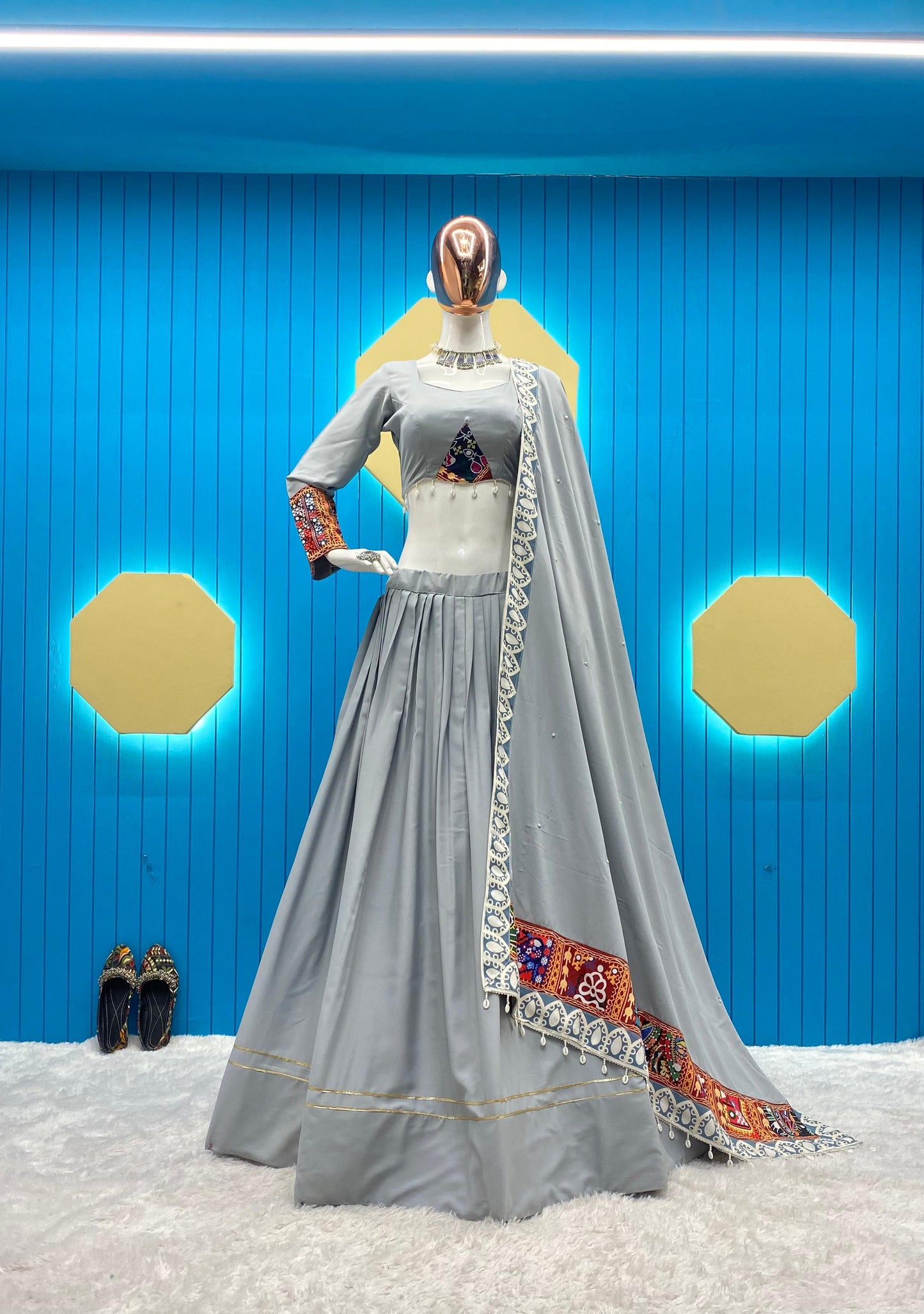 Ethenika Navratri Special Designer Chaniya Choli (Fully Stitched) - Premium from Ethenika.com - Just INR 2290! Shop now at Ethenika.com