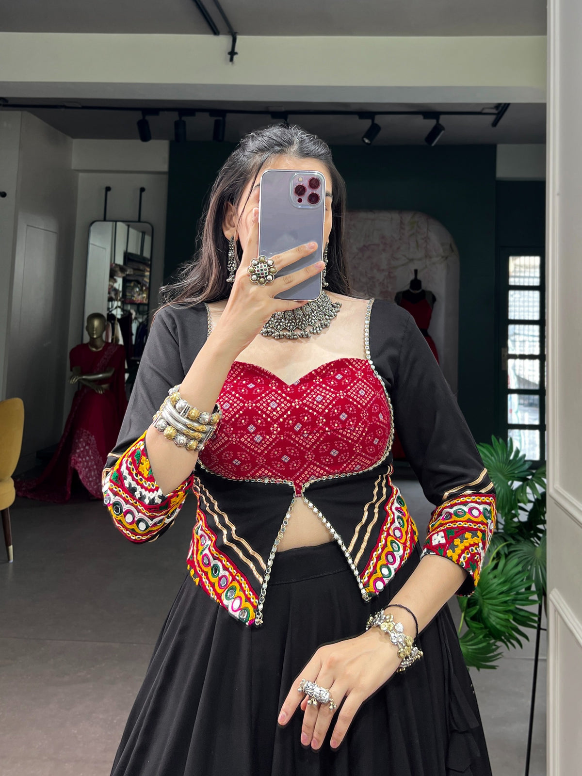 Kutchi Work Authentic Navratri Chaniya Choli