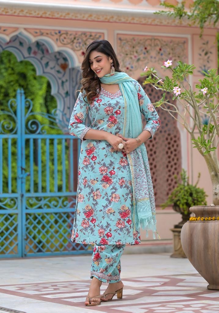 Digital Printed Afghani Suit Sets (Stitched) - Premium  from Ethenika.com - Just INR 1890! Shop now at Ethenika.com 