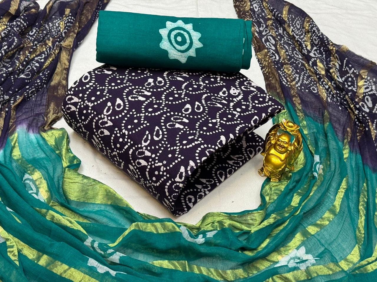 Ethenika Trending Cotton Batik Dress Material