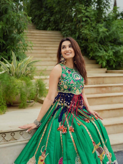 Designer Chaniya Choli | Muslin Digital Print | Party Wear | Navratri
