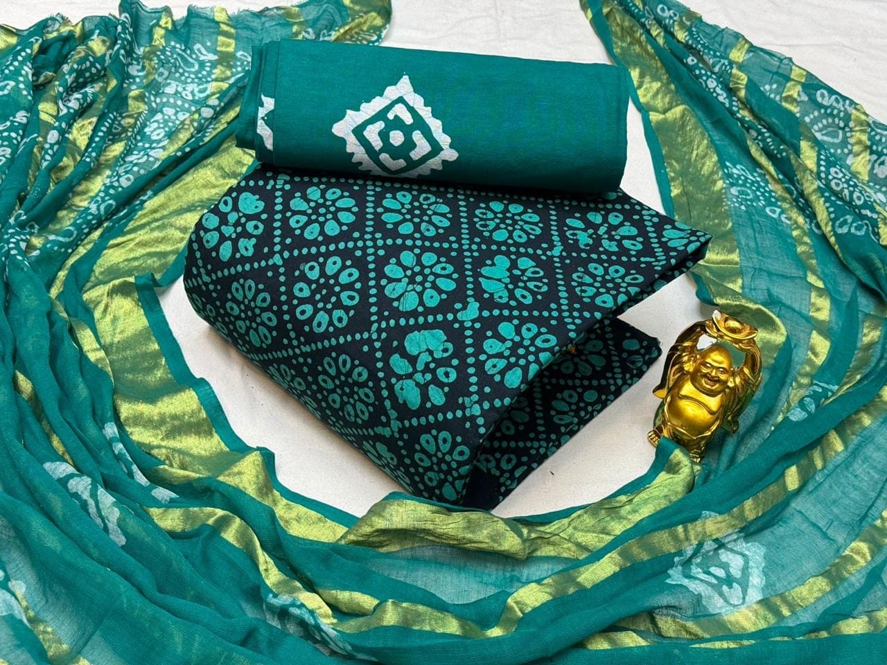 Ethenika Trending Cotton Batik Dress Material 2