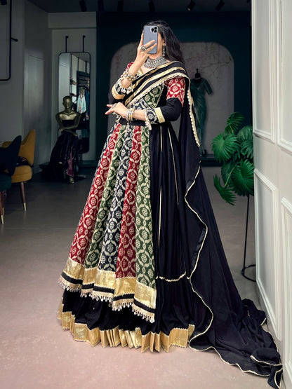 Pure Rayon Kodi Work Designer Chaniya Choli – Navratri Special, 7 Meter Flair