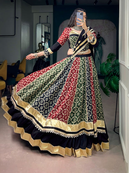 Pure Rayon Kodi Work Designer Chaniya Choli – Navratri Special, 7 Meter Flair