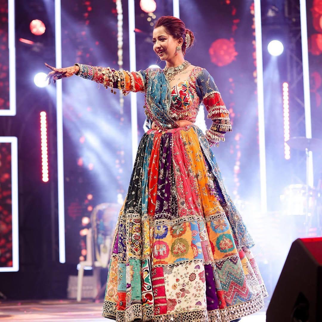 Muslin Cotton Digital Print Mirror Work Navratri Special Designer Chaniya Choli