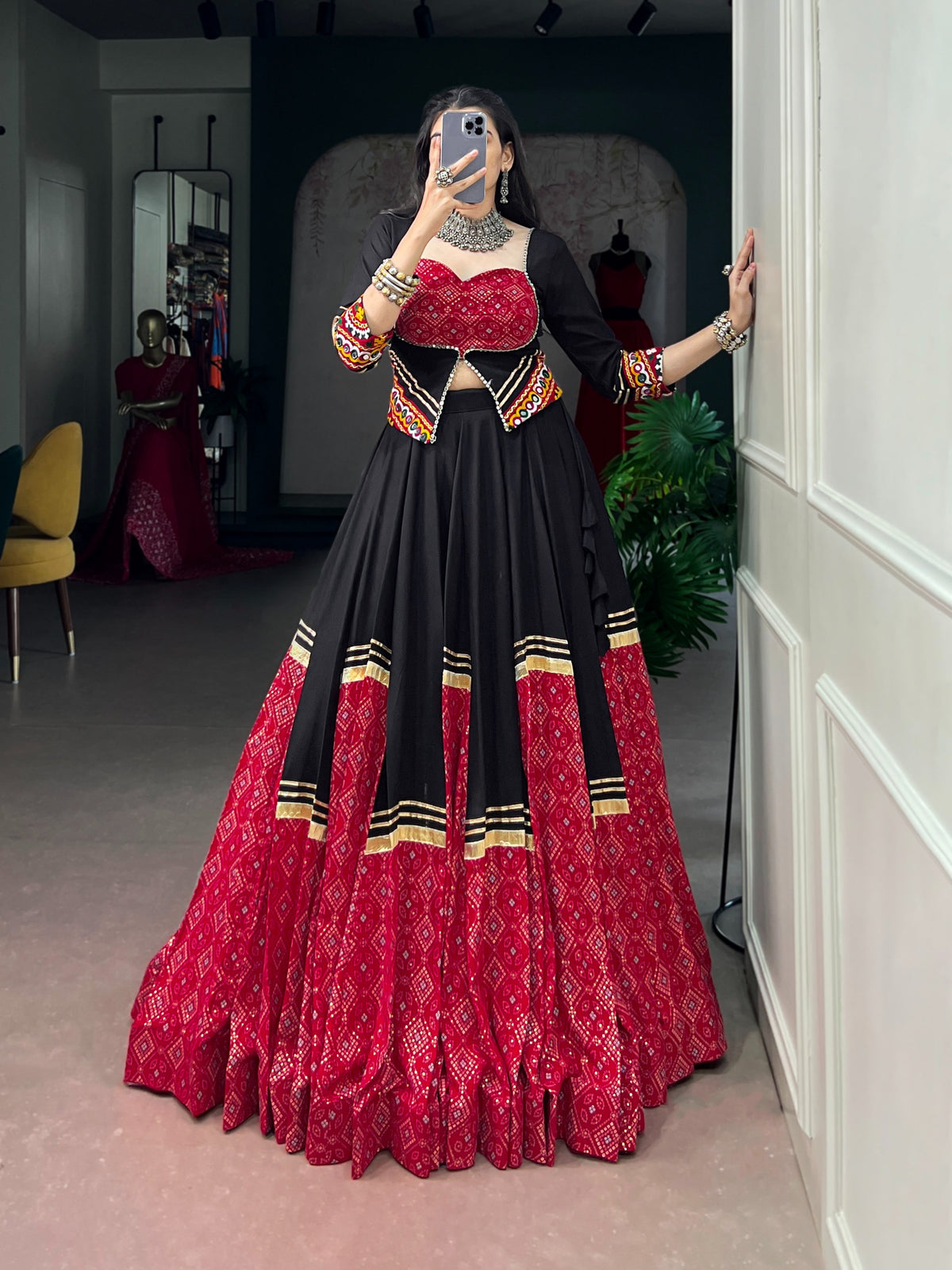 Kutchi Work Authentic Navratri Chaniya Choli