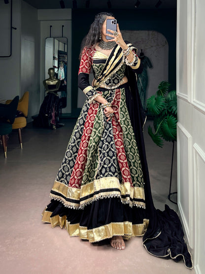 Pure Rayon Kodi Work Designer Chaniya Choli – Navratri Special, 7 Meter Flair