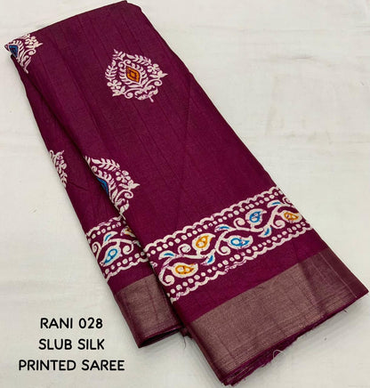 Soft Silk Batik Print Saree - Premium  from Ethenika.com  - Just INR 1590! Shop now at Ethenika.com 