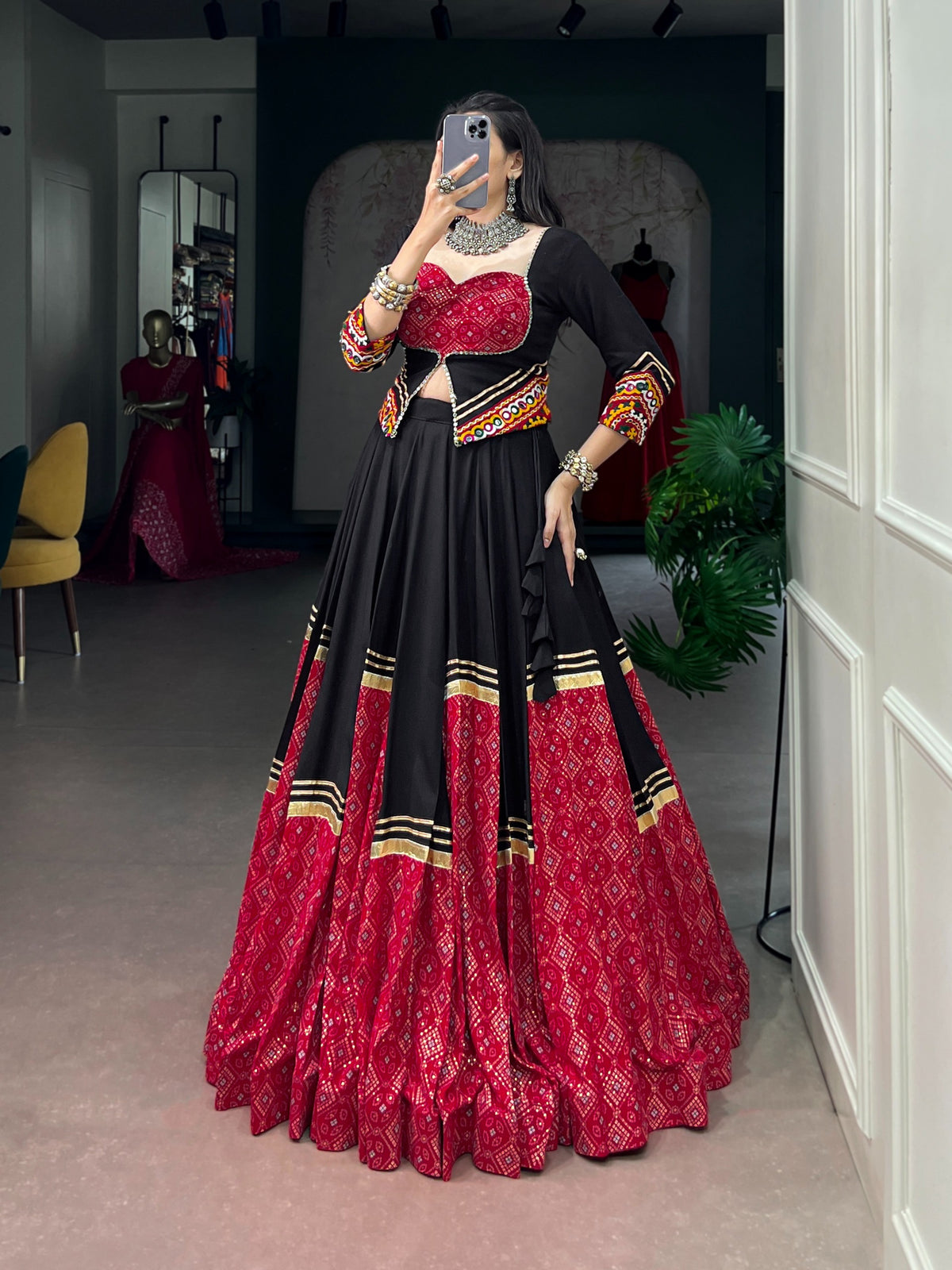 Kutchi Work Authentic Navratri Chaniya Choli