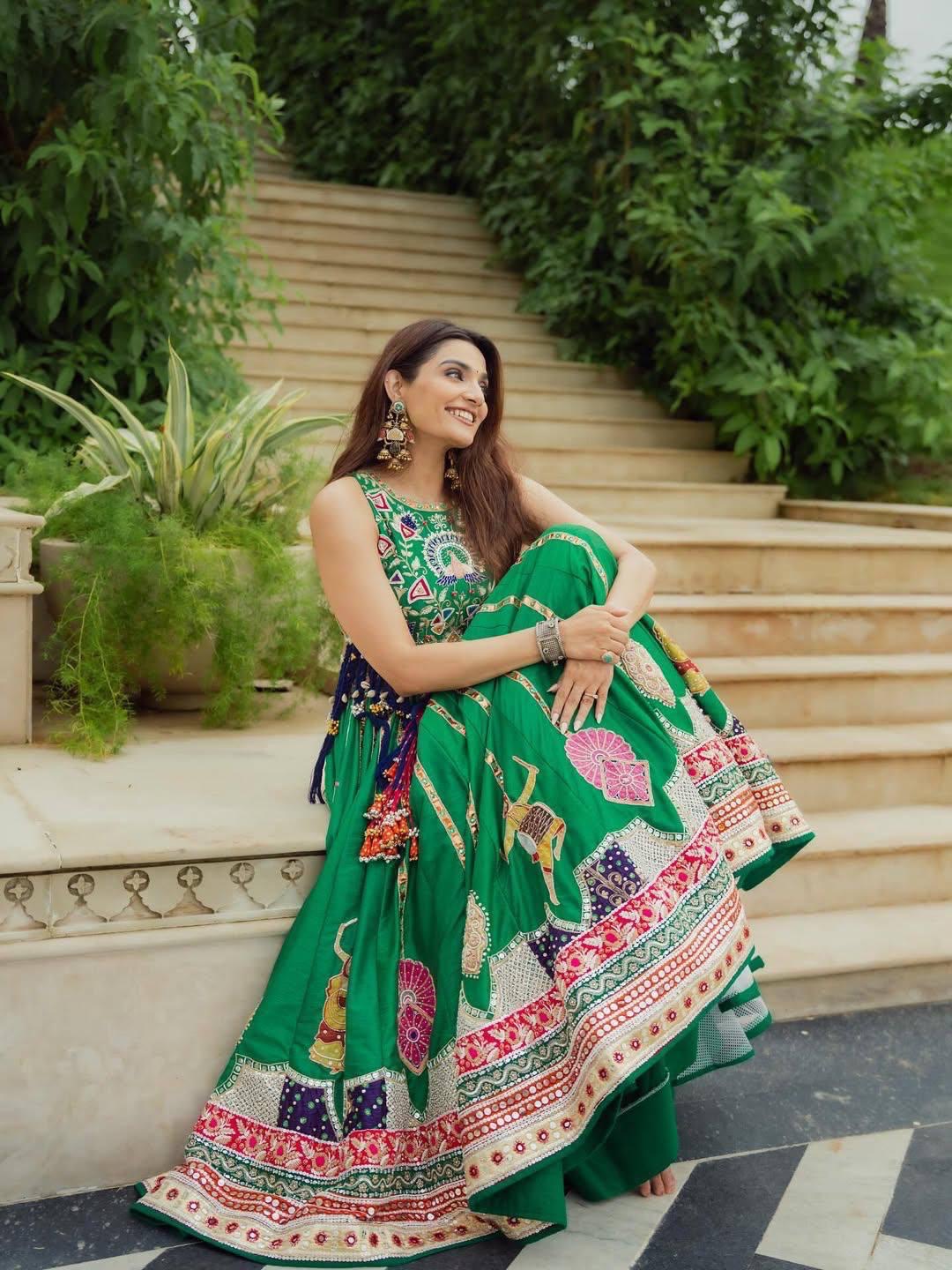 Designer Chaniya Choli | Muslin Digital Print | Party Wear | Navratri