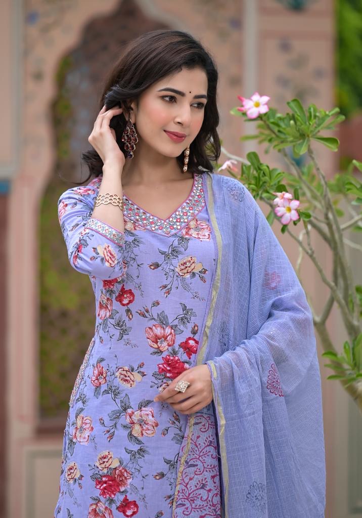 Jt Afghani Printed Lawn Cotton With Hand Works Ready Made Suits Wholesaler  Surat
