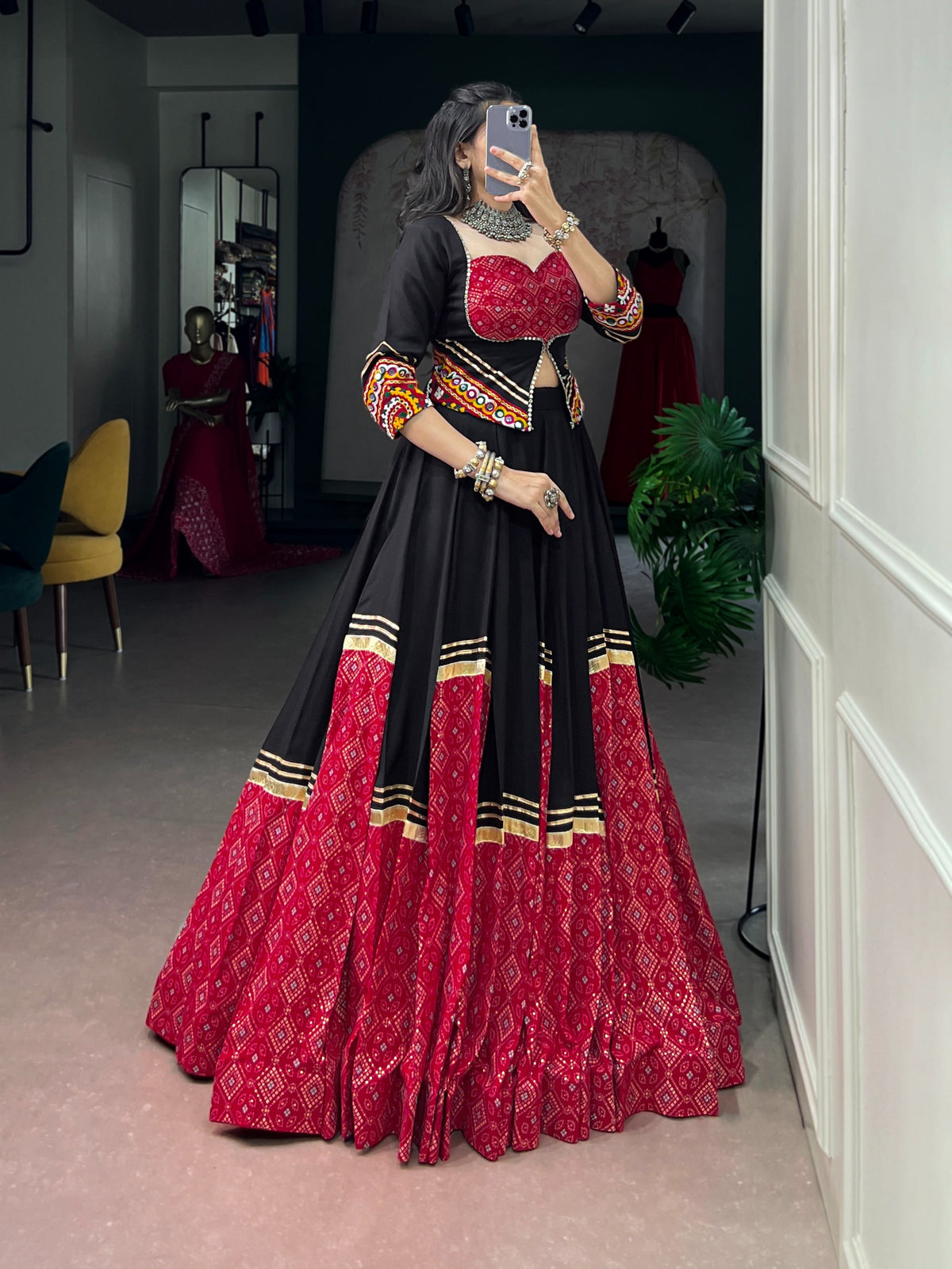 Kutchi Work Authentic Navratri Chaniya Choli