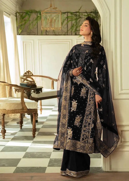 Faux Georgette Moti Work with Thread Embroidery Pakistani Suit (Ready To Wear) - Premium  from Ethenika.com  - Just INR 4990! Shop now at Ethenika.com 