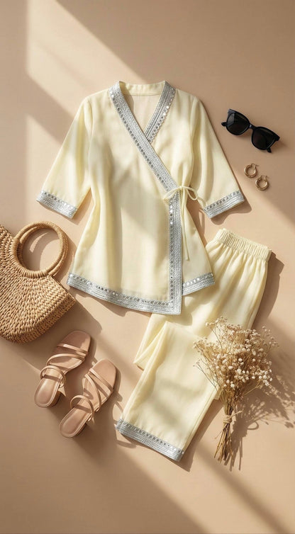 Ethenika Ivory Cord Set