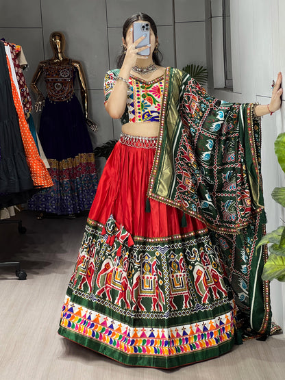 Dola Silk Patola Print Designer Chaniya Choli for Navratri