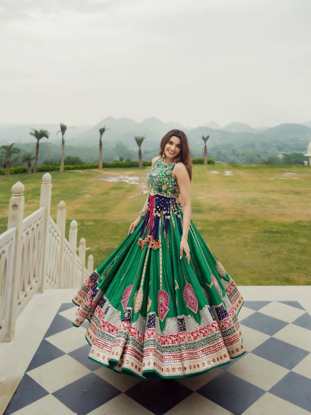 Designer Chaniya Choli | Muslin Digital Print | Party Wear | Navratri