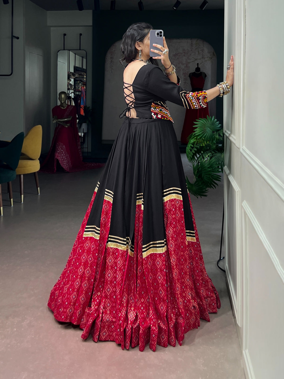 Kutchi Work Authentic Navratri Chaniya Choli