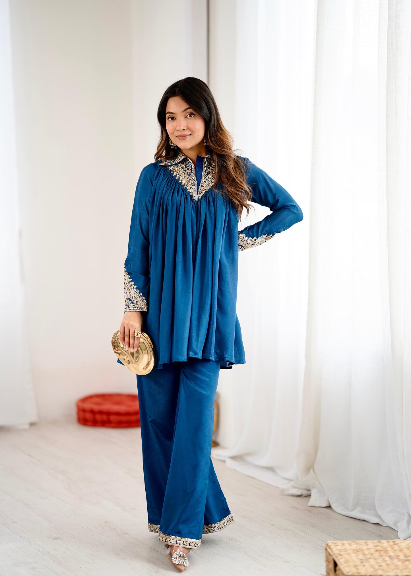 Chinon Silk Designer Cord Set