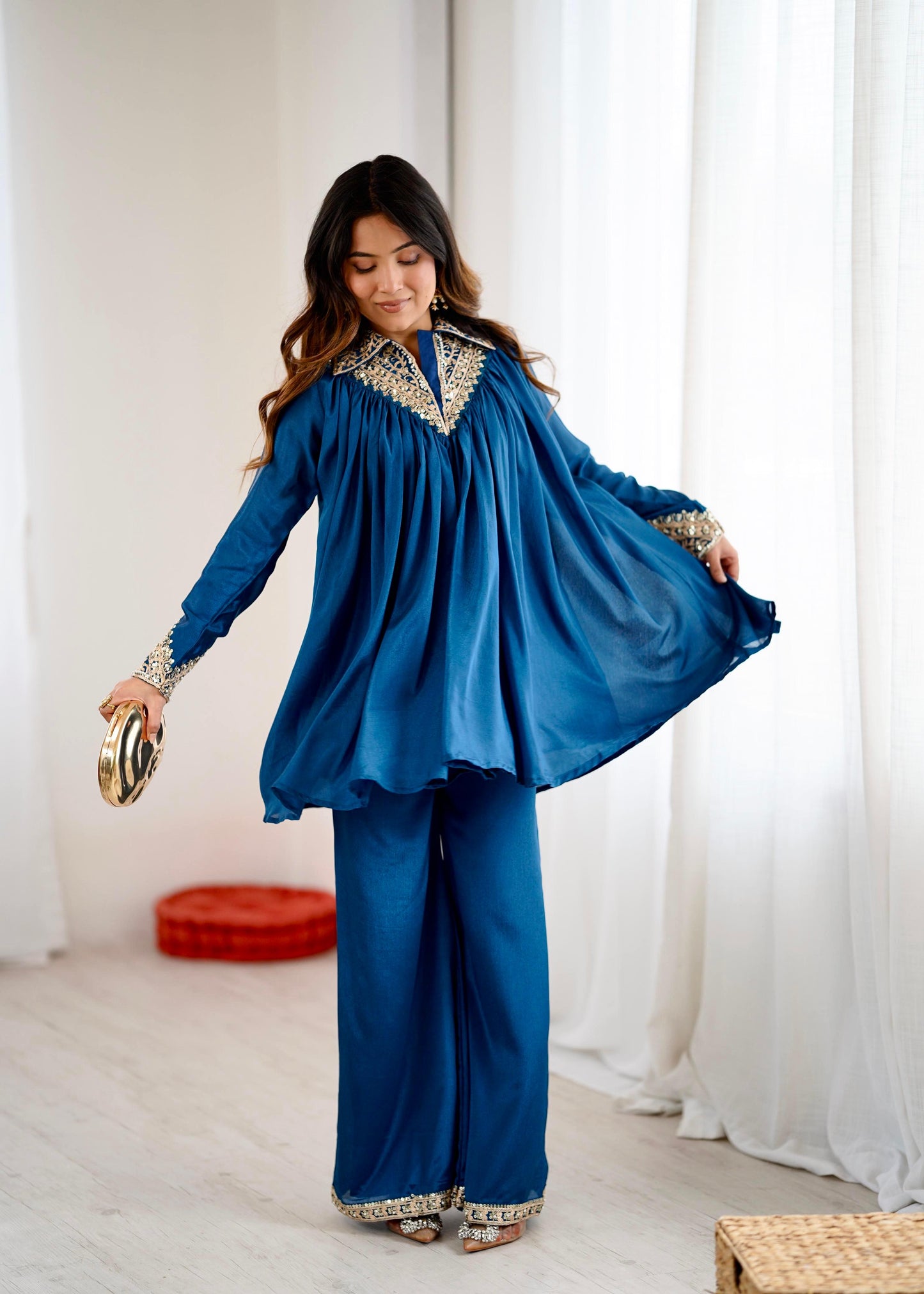 Chinon Silk Designer Cord Set