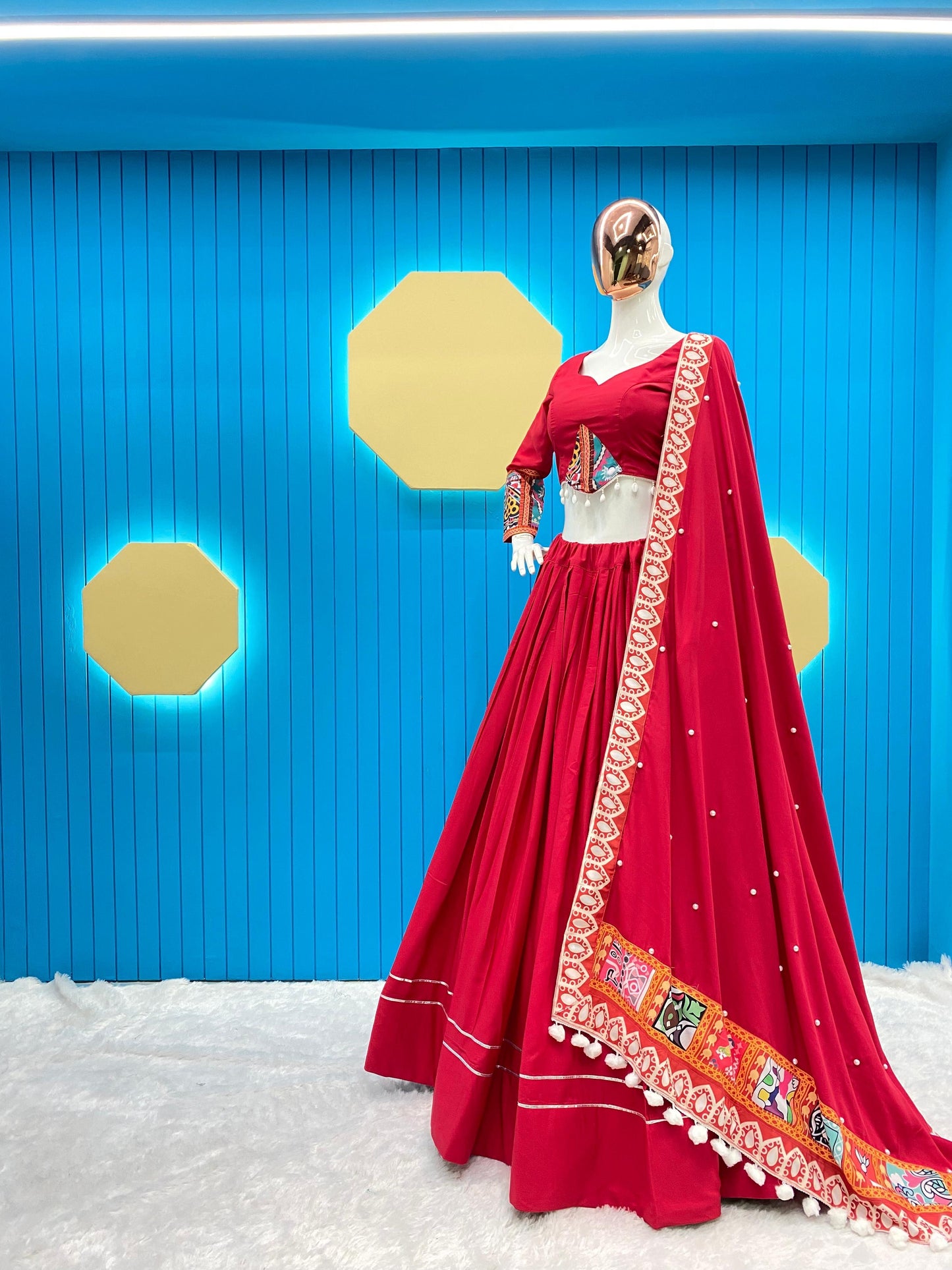 Ethenika Navratri Special Designer Chaniya Choli (Fully Stitched) - Premium  from Ethenika.com  - Just INR 2290! Shop now at Ethenika.com 