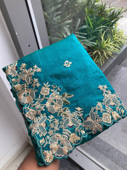 Ethenika Premium Chiffone Party Wear Designer Saree