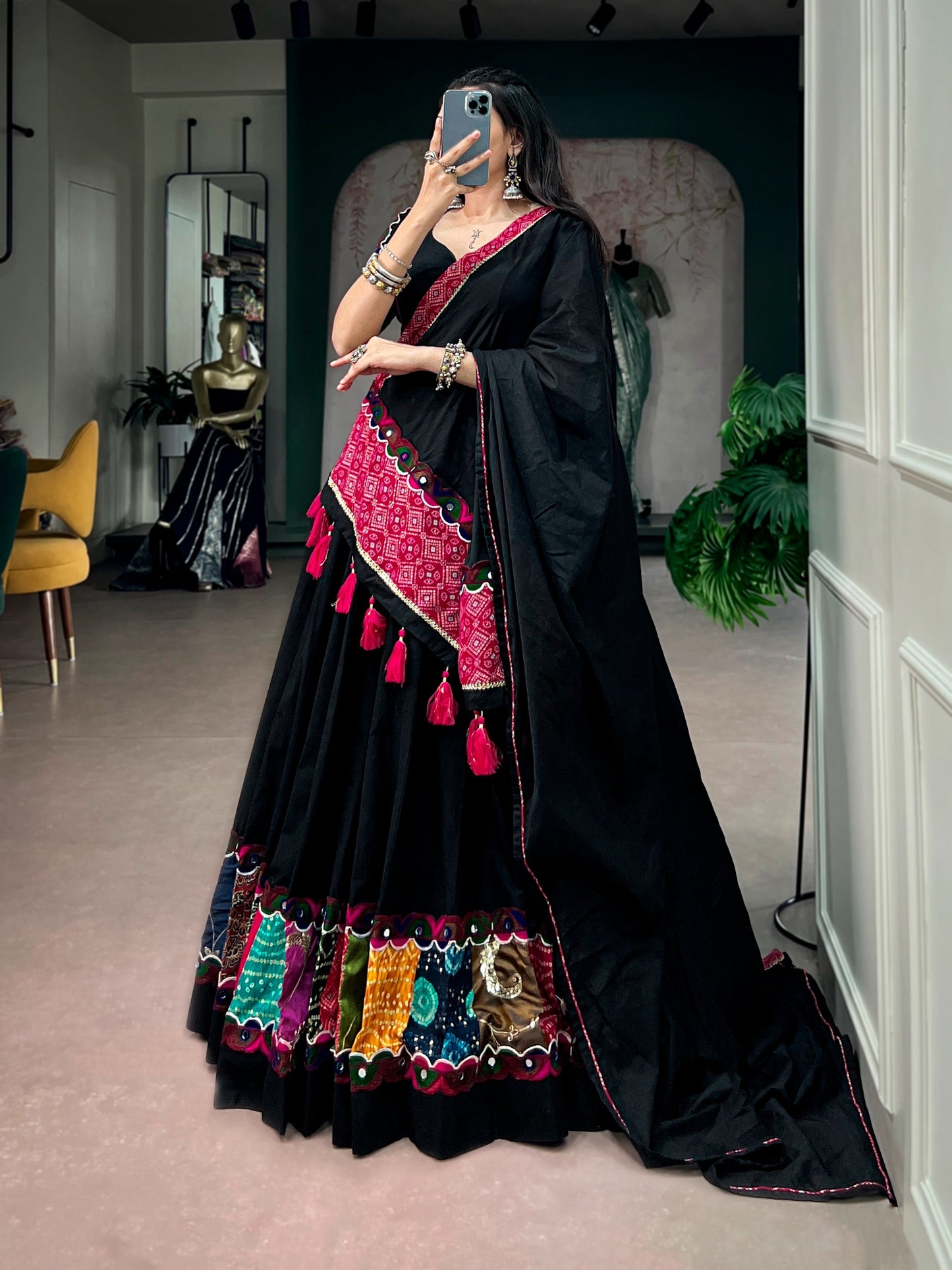 Ethenika Exclusive Designer Chaniya Choli for Navratri (Ready to Wear)