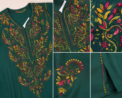 Pure Soft Cotton 100% Handmade Chikankari Kurti